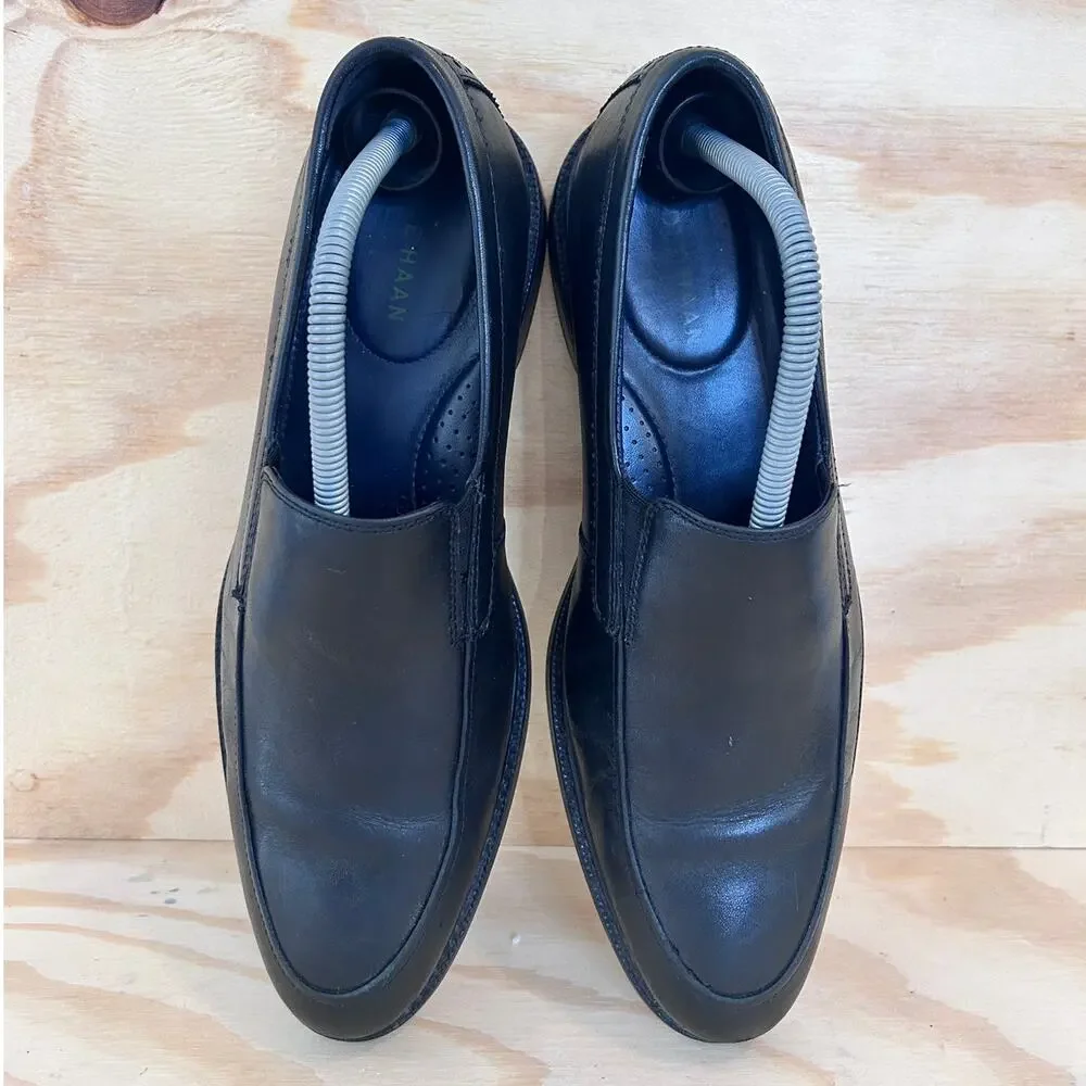Cole Haan - Buckland Venetian - Loafers Shoes - Black - Men's - 9M - C28886